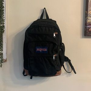 Jansport - 5 pocket black backpack